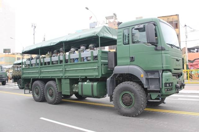 Camión Portatropa Rheinmetall MAN TGM-MIL 29.440 (6x6). (Alejo Marchessini, copyright defensa.com)
