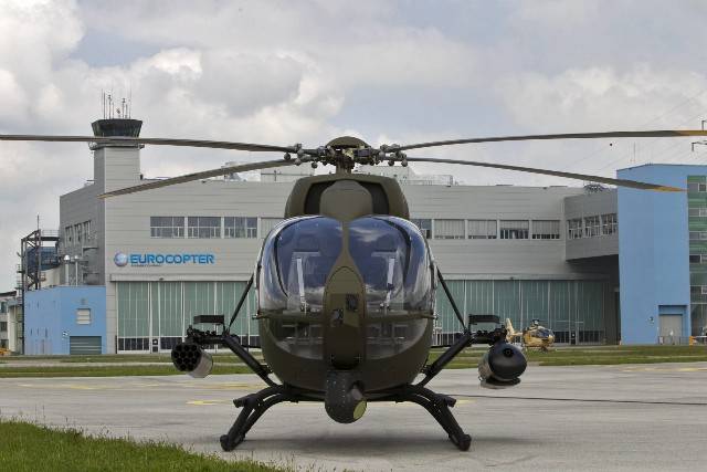 Demostrador del EC 645 T2(Airbus Helicopters)