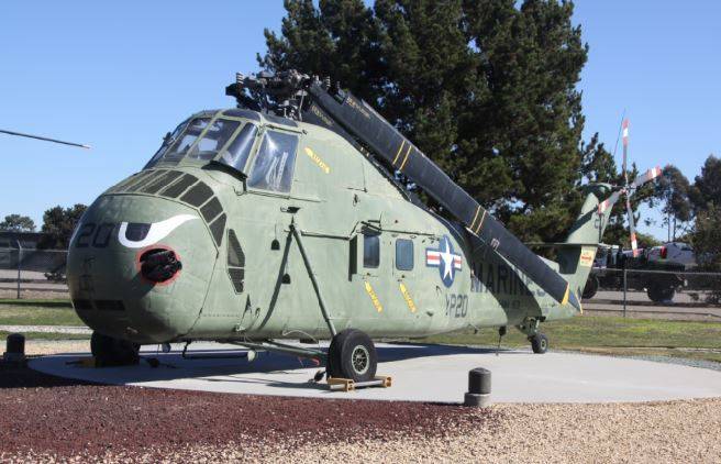 Sikorsky HUS UH-34 Seahorse, una versión desarrollada para los Marines como elemento de transporte.