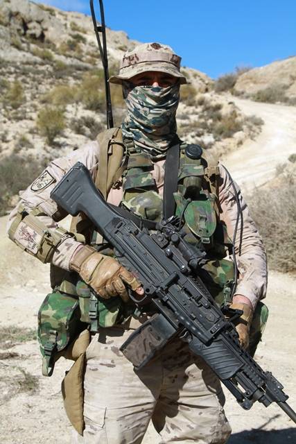 La mejor arma de La Legión son sus caballeros legionarios, personal motivado, adiestrado y que podemos definir como militares en mayúsculas.