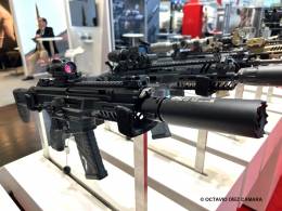 HK437 del .300 Blackout, armas que por su tamao son como subfusiles. (Octavio Dez Cmara)