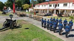 Unidad de formacin aniversario 100 del grupo de artillera N3, Foto Ejrcito de Chile.