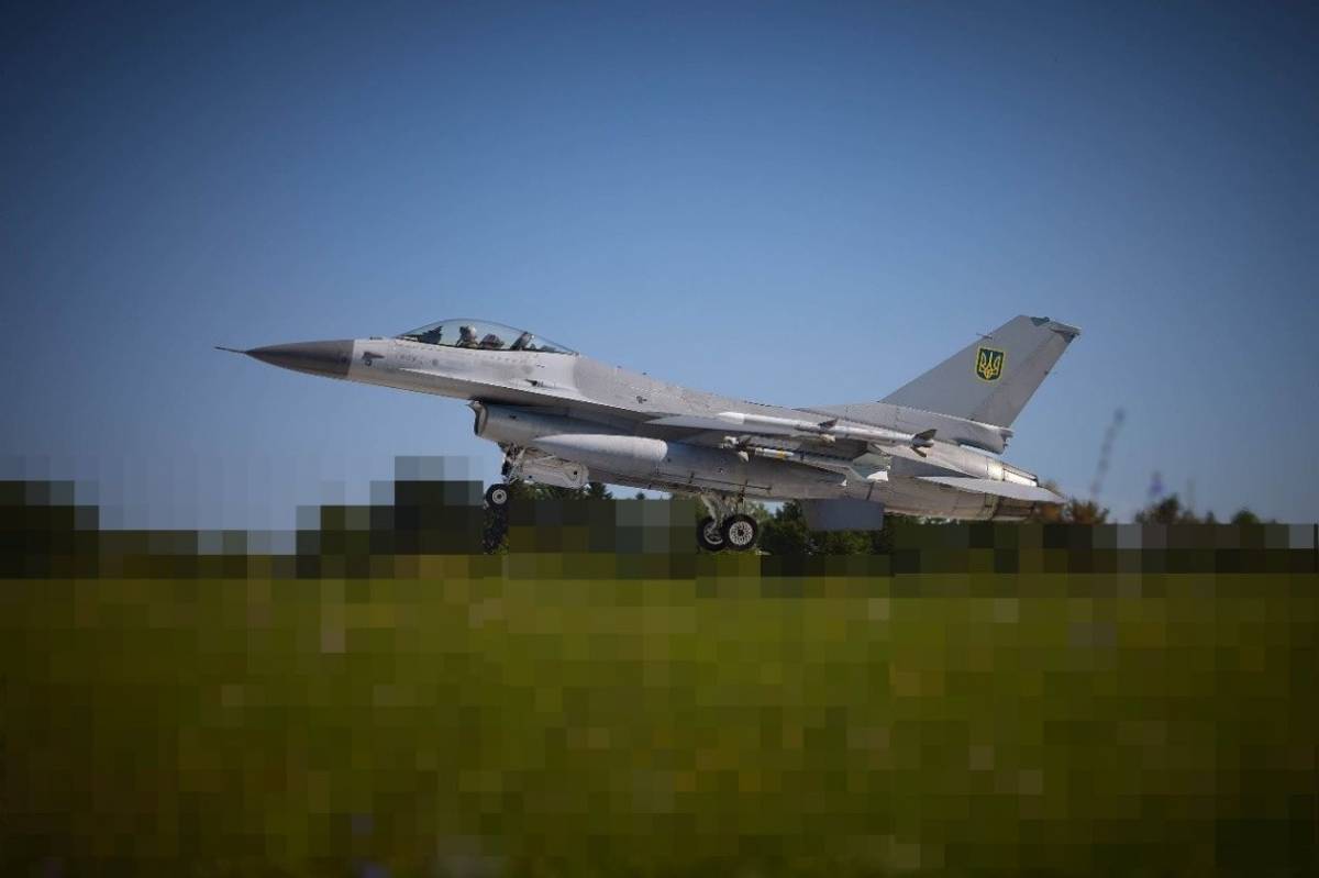 Primer F-16AM MLU de la Fuerza Aérea de Ucrania. (Foto Ministerio de Defensa de Ucrania) Primer F-16AM MLU de la Fuerza Aérea de Ucrania. (Foto Ministerio de Defensa de Ucrania)
