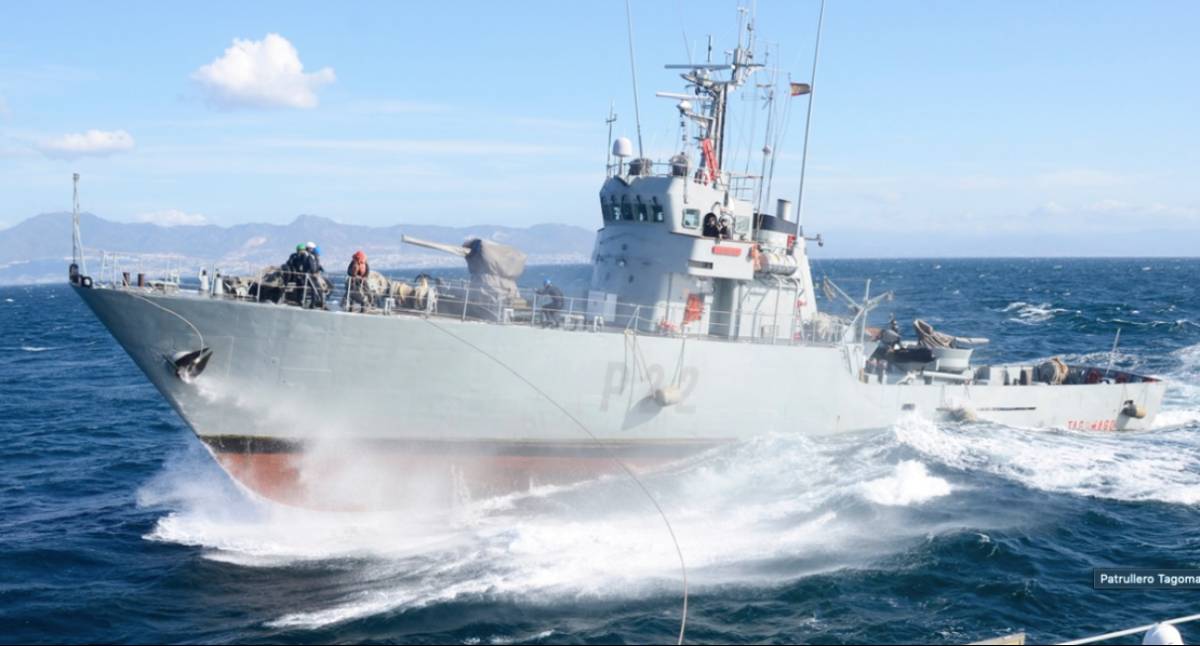 El patrullero ‘Tomago’ de la Armada. (foto: Armada) El patrullero ‘Tomago’ de la Armada. (foto: Armada)