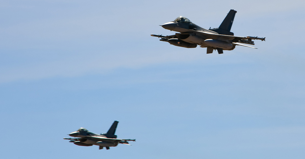 F16 del Grupo de Aviación nº3