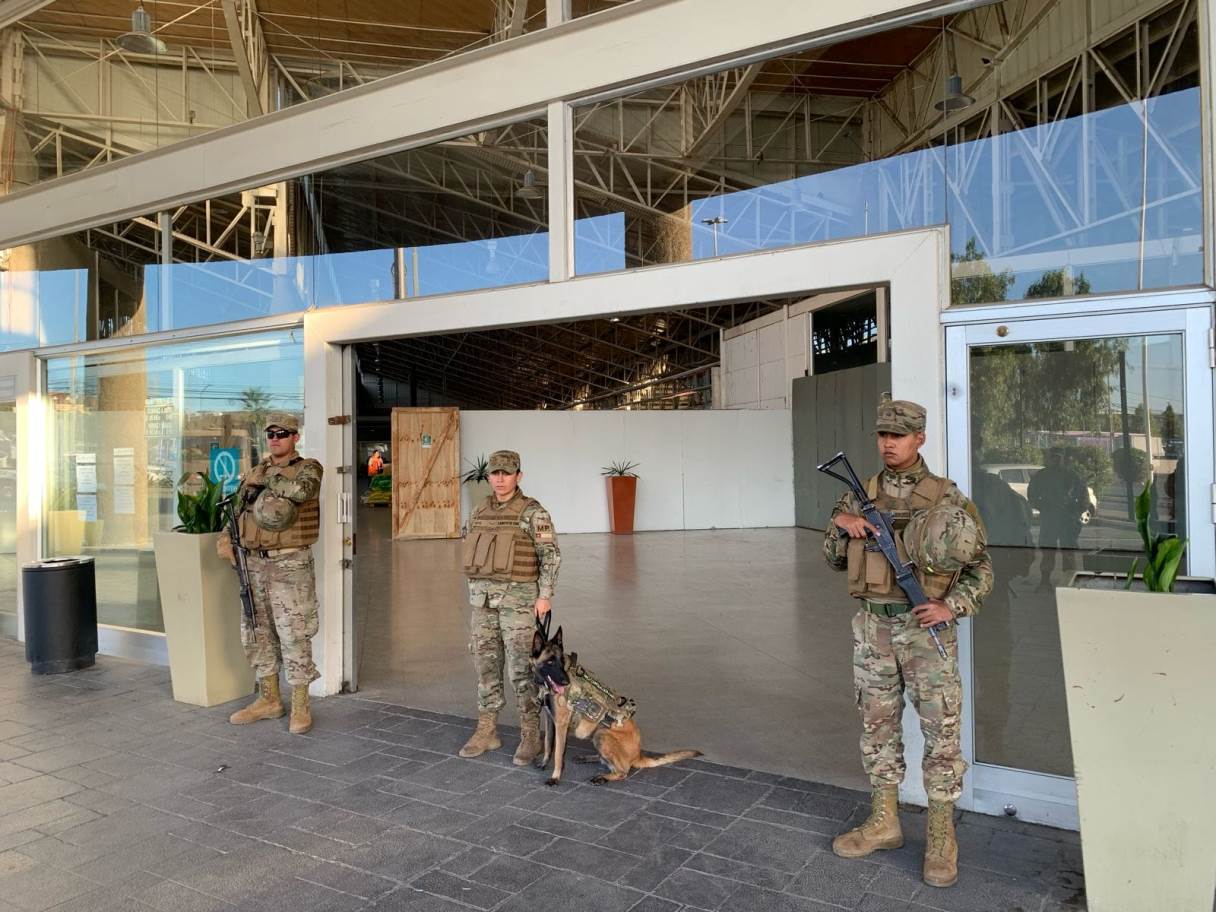 Regimiento Policía Militar N°1 Santiago del Ejército Chile en la V