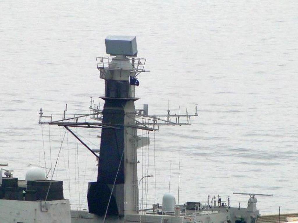 TRS-4D en uma fragata “Type 23”