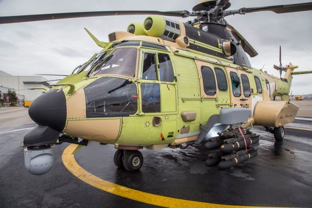 Vuelo inaugural del Airbus H145M con el sistema de armas HForce-noticia ...