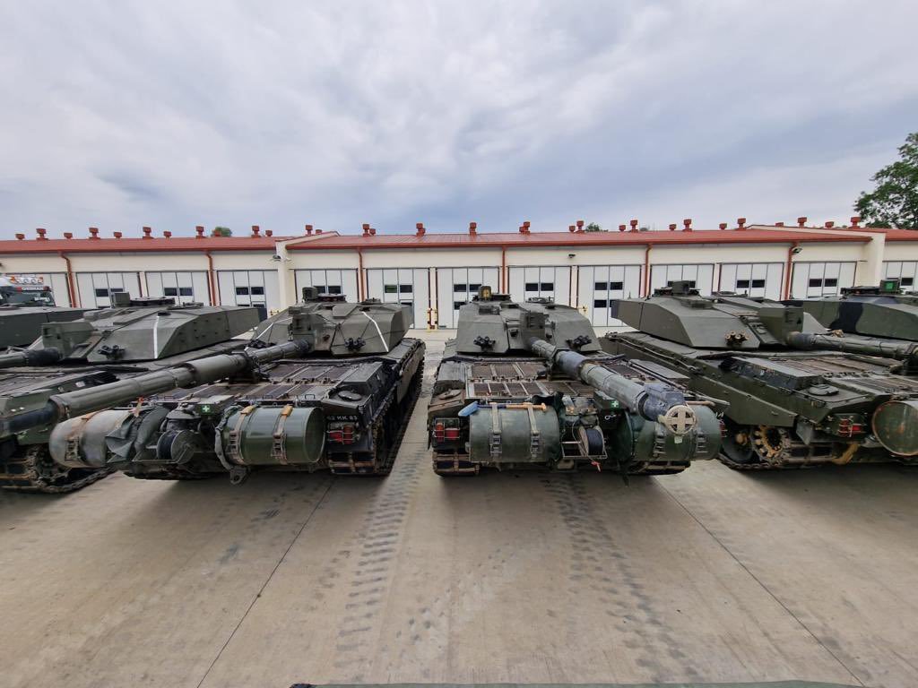 Wielka Brytania rozmieszcza główne czołgi bojowe w Polsce