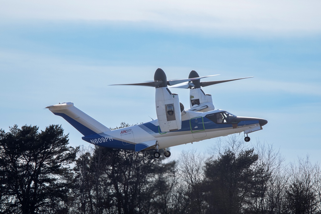 La EASA prueba el convertiplano AW609 de Leonardo - Noticias Defensa ...