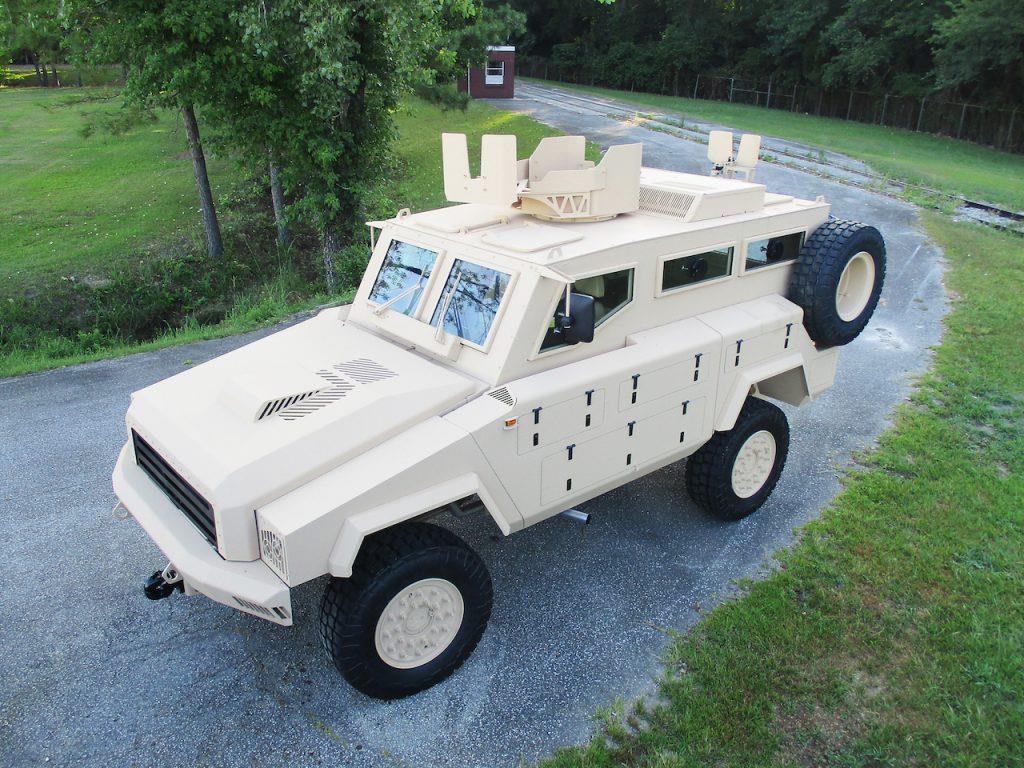 The United States will donate Mamba MK 7 armored vehicles to Uruguay