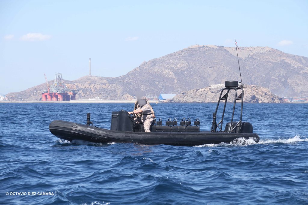 La Fuerza de Guerra Naval Especial en el más importante ejercicio anual ...