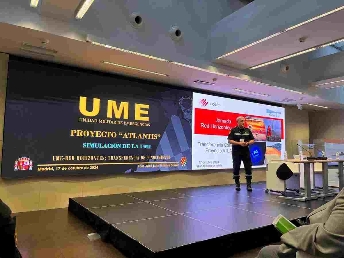 Universidades Red Horizontes de Isdefe en Proyecto Atlantis de la UME ...