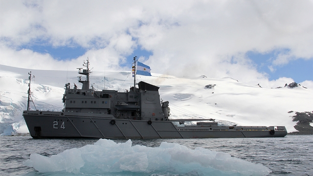 La Patrulla naval combinada de la Armada Argentina en la Antártida