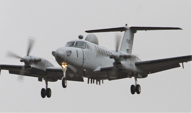 Un avin espa MC-12S del Ejrcito de Estados Unidos en Espaa-noticia  defensacom - Noticias Defensa defensacom OTAN y Europa