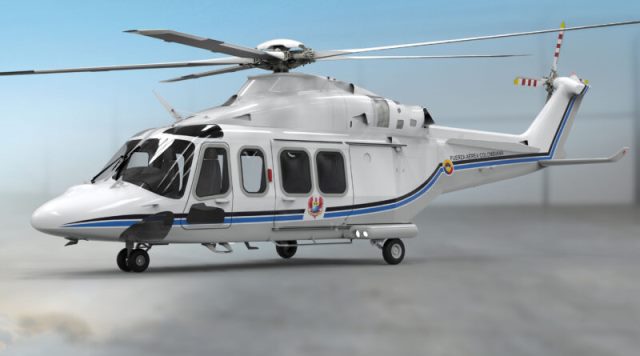 El nuevo helicóptero de transporte VIP Leonardo AW139 operado por la ...