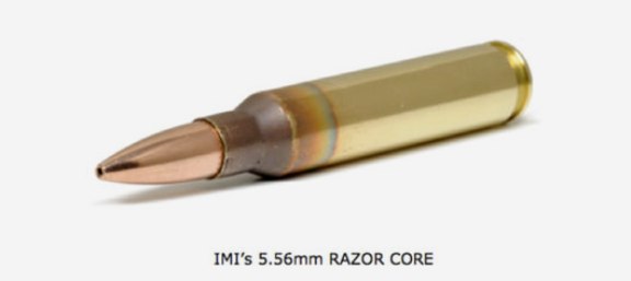 IMI lanza el cartucho "Razor Core" calibre 5,56 mm. de 77 "G...