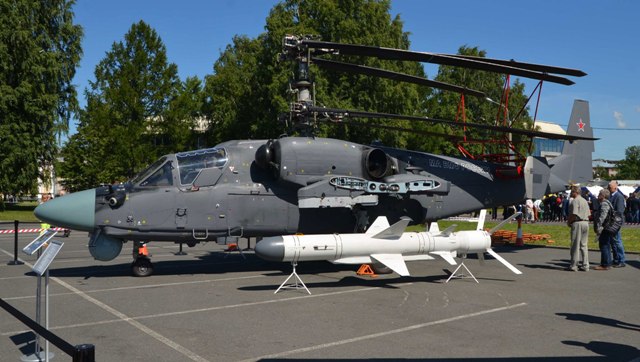 Se conocen más detalles del nuevo helicóptero naval Kamov Ka-52K ...