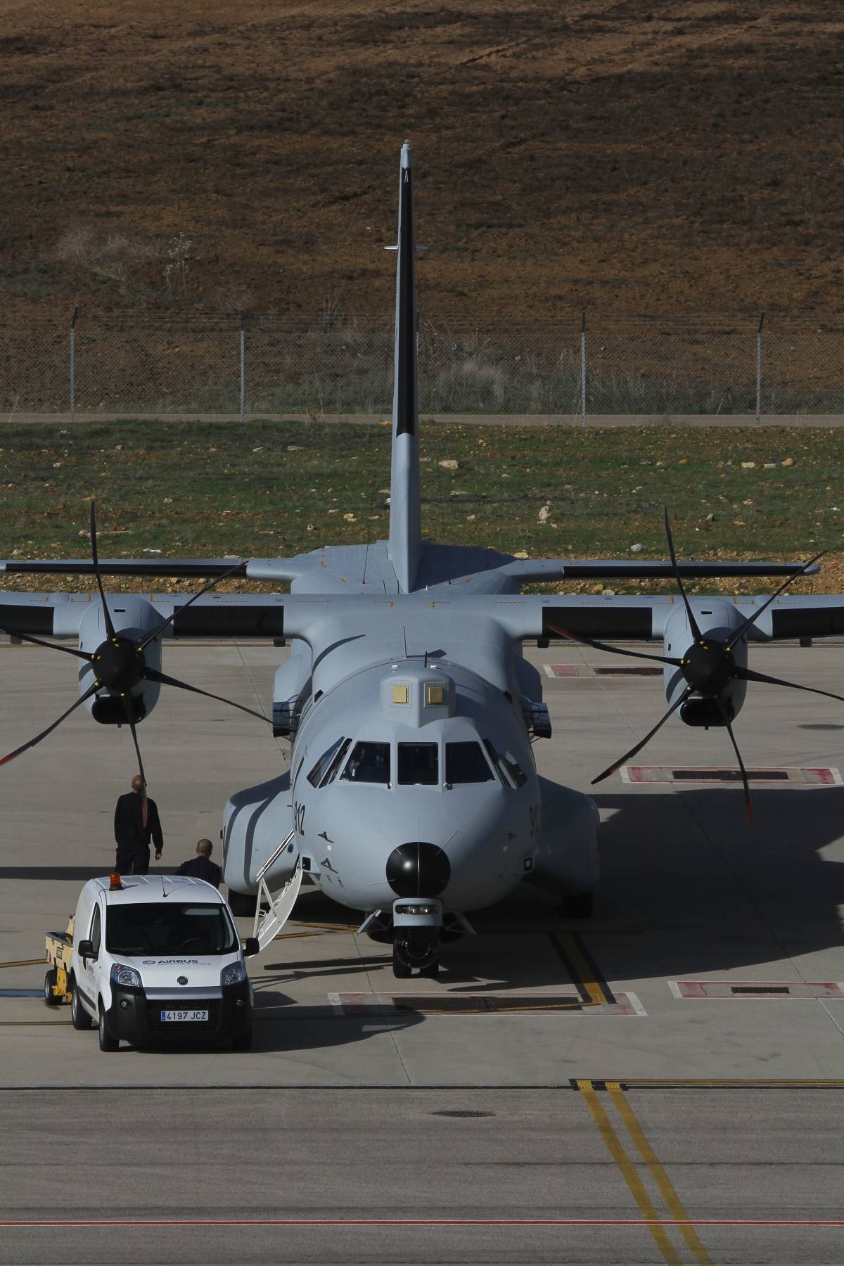 El tercero de los C295 de patrulla marítima que empleará Omán. Julio Maíz Sanz. El tercero de los C295 de patrulla marítima que empleará Omán. Julio Maíz Sanz.