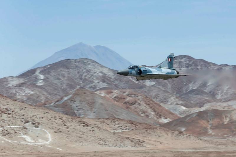 Mirage 2000P del Grupo Aéreo Nº 4.(Ministerio de Defensa del Perú) Mirage 2000P del Grupo Aéreo Nº 4.(Ministerio de Defensa del Perú)