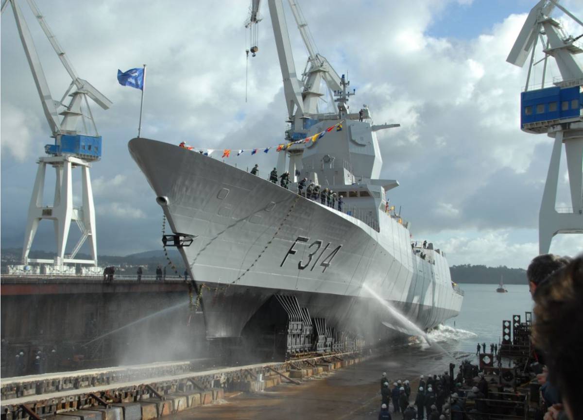 Botadura de la F-314 " Thor Heyerdahl " Botadura de la F-314 " Thor Heyerdahl "