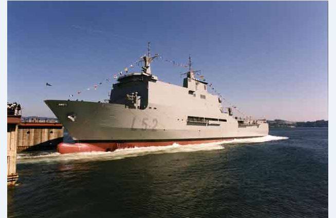 Botadura del Castilla Botadura del Castilla