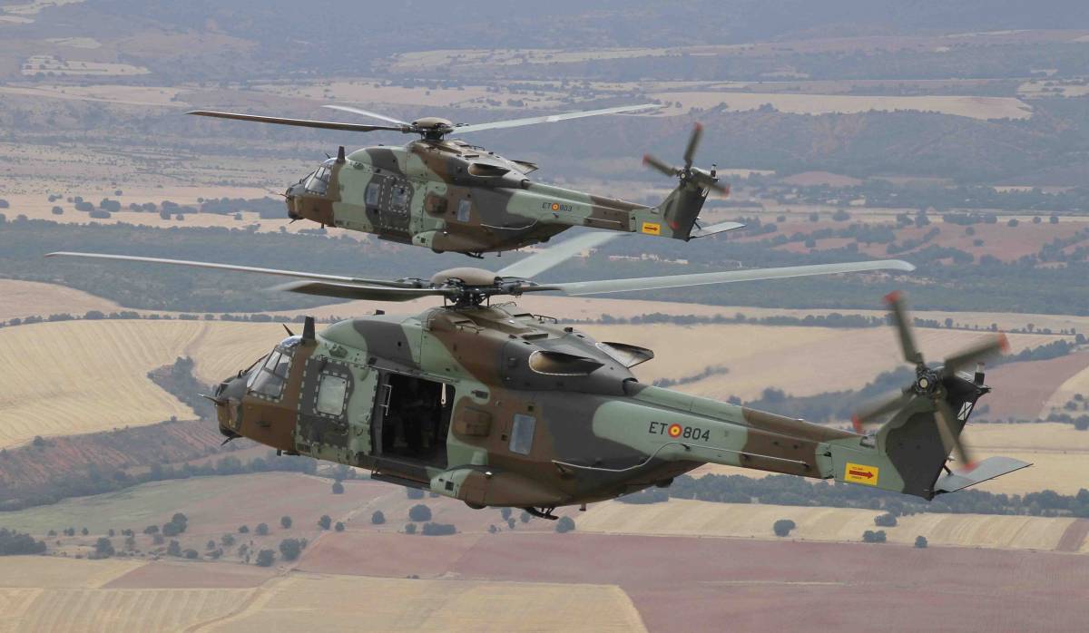Activada la primera unidad espaola con Airbus Helicopters NH90