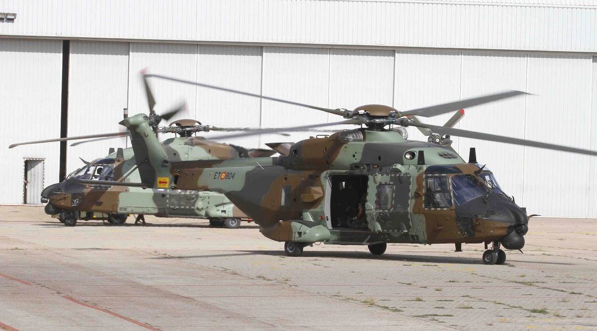 Activada la primera unidad espaola con Airbus Helicopters NH90