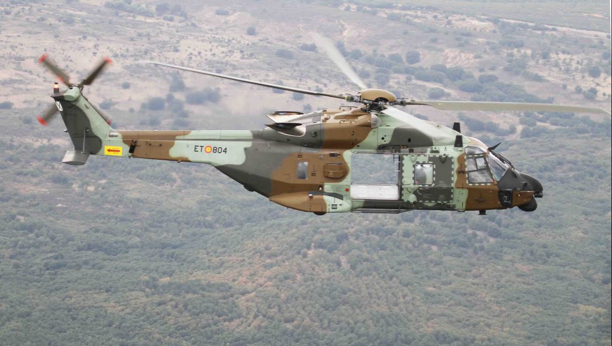 Activada la primera unidad espaola con Airbus Helicopters NH90