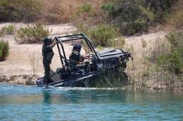 El Argo 8x8 XTD durante su evaluaci�n por el MOE