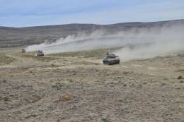 VCA transitando por la estepa patagonica la cual pone a prueba a equipos y personal VCA transitando por la estepa patagonica la cual pone a prueba a equipos y personal