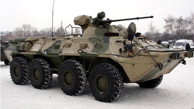 BTR 80 Ruso