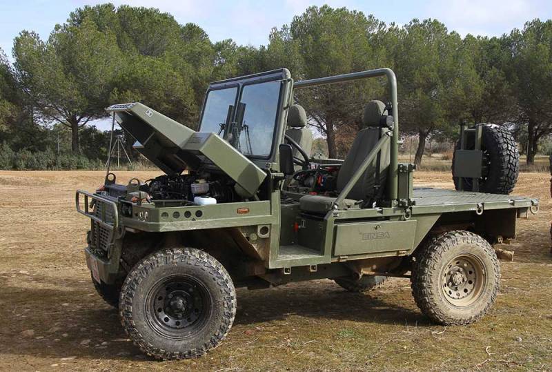 Uno de los seis VEA que se probaron en el CMT de Uceda (Guadalajara).(Julio Maíz /defensa.com) Uno de los seis VEA que se probaron en el CMT de Uceda (Guadalajara).(Julio Maíz /defensa.com)