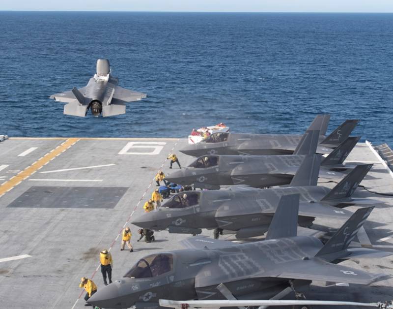 Un F-35B despegando del USS “America” (foto Lockheed Martin). Un F-35B despegando del USS “America” (foto Lockheed Martin).