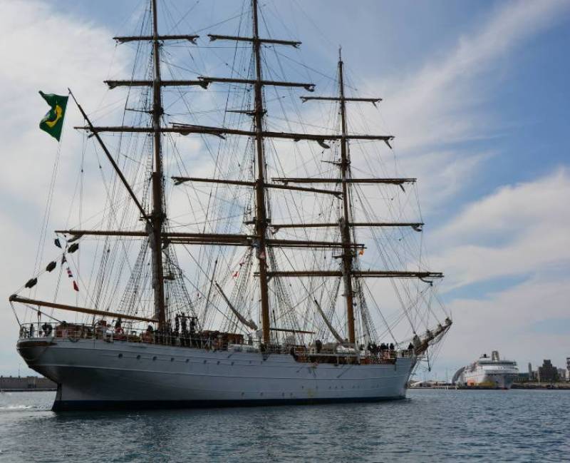 Buque Escuela Cisne Blanco (Brasil) Foto: Pepe Marrero Buque Escuela Cisne Blanco (Brasil) Foto: Pepe Marrero