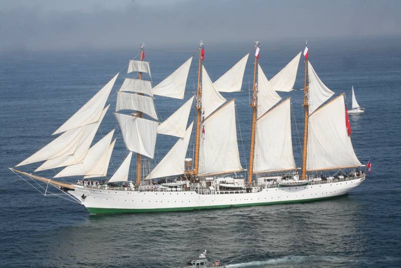 Buque Escuela Esmeralda (Chile) Foto: Armada Chile Buque Escuela Esmeralda (Chile) Foto: Armada Chile