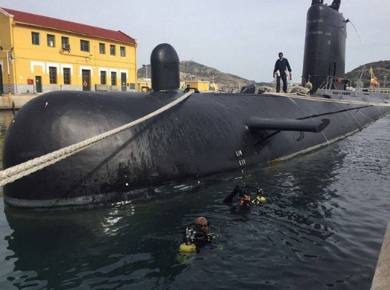 Submarino Tramontana (Foto: Armada espa�ola)