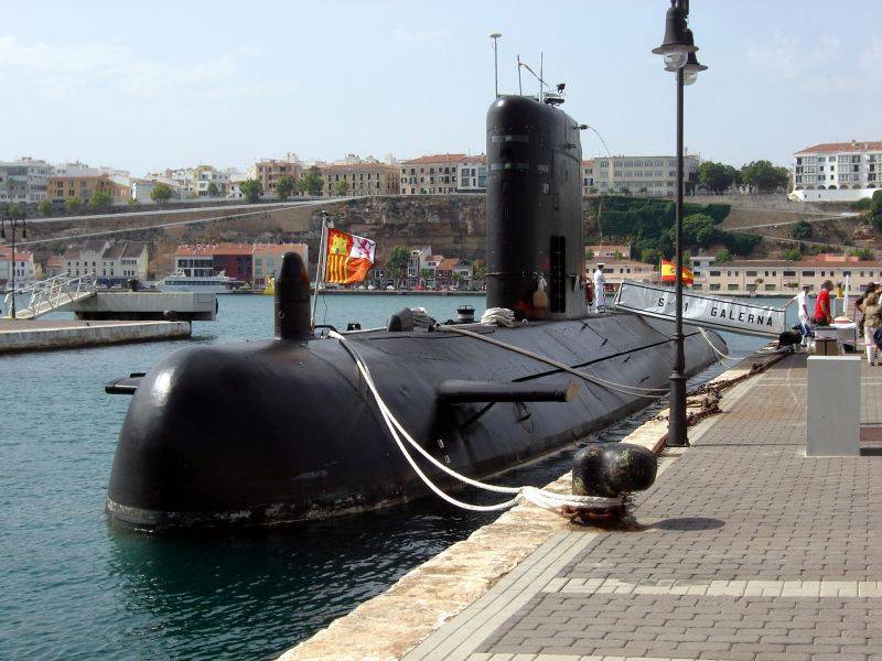 Submarino Galerna (Foto: Florencio Pe�a Sanz)