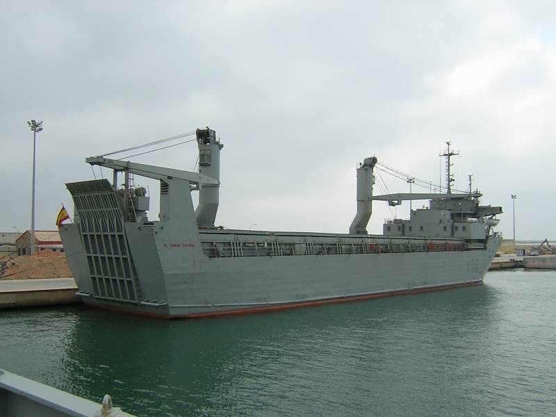 Buque de transporte "El Camino Espa�ol" (Foto: Arturo Gonz�lez Cast�n)