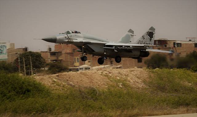MiG-29SMP Fulcrum C del Escuadron Aereo Nº 612. MiG-29SMP Fulcrum C del Escuadron Aereo Nº 612.