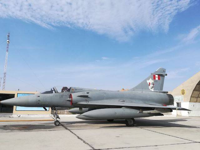 Mirage 2000P del Grupo Aereo Nº 4.