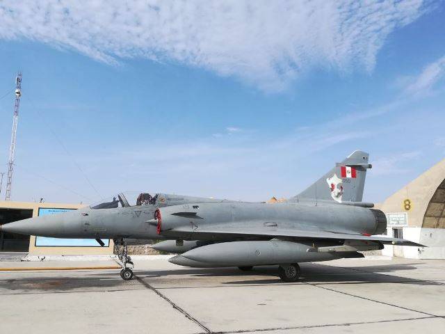 Mirage 2000P del Grupo Aereo N� 4.