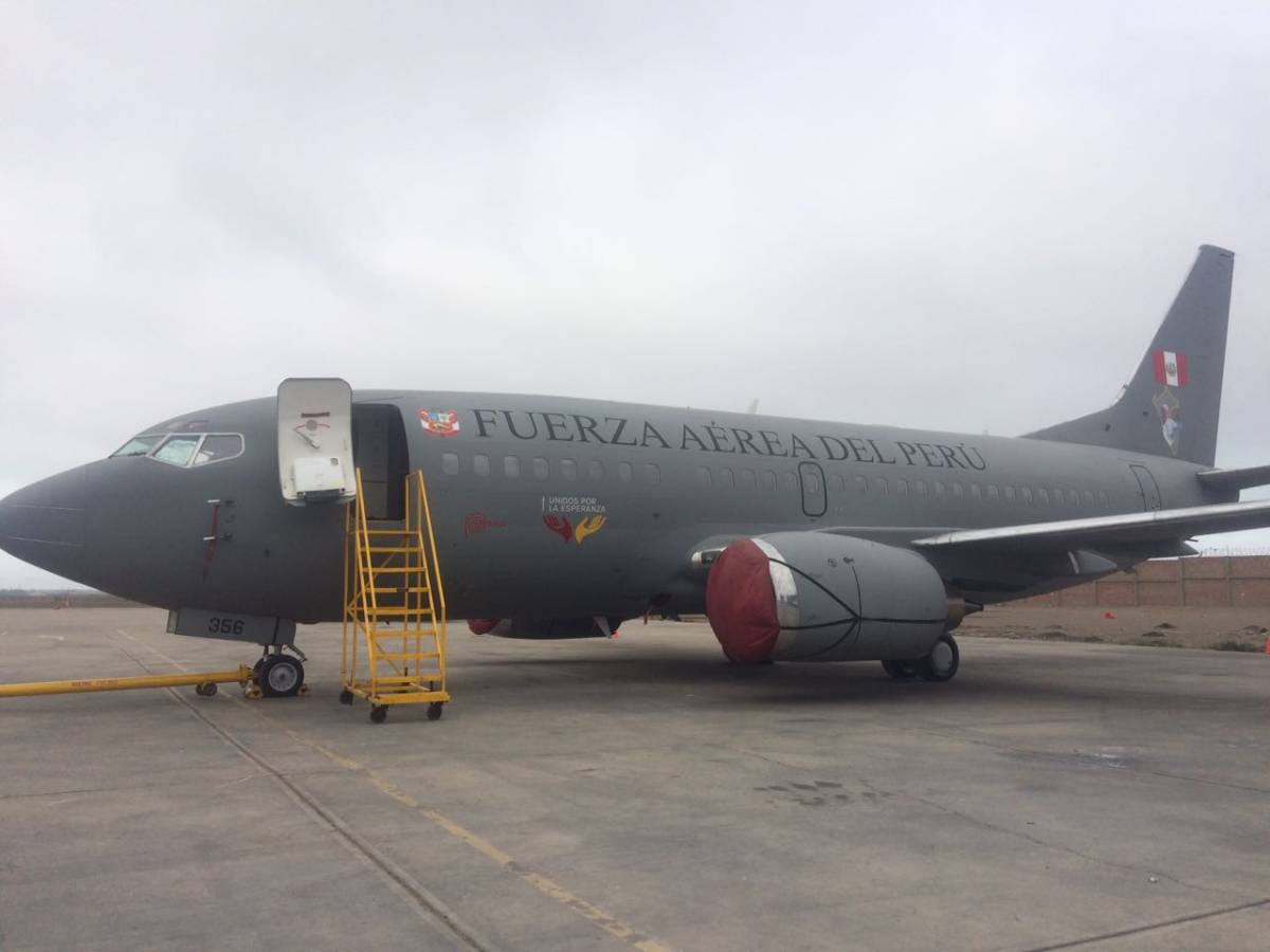 Antonov An-32B Cline del Grupo Aereo N� 8.