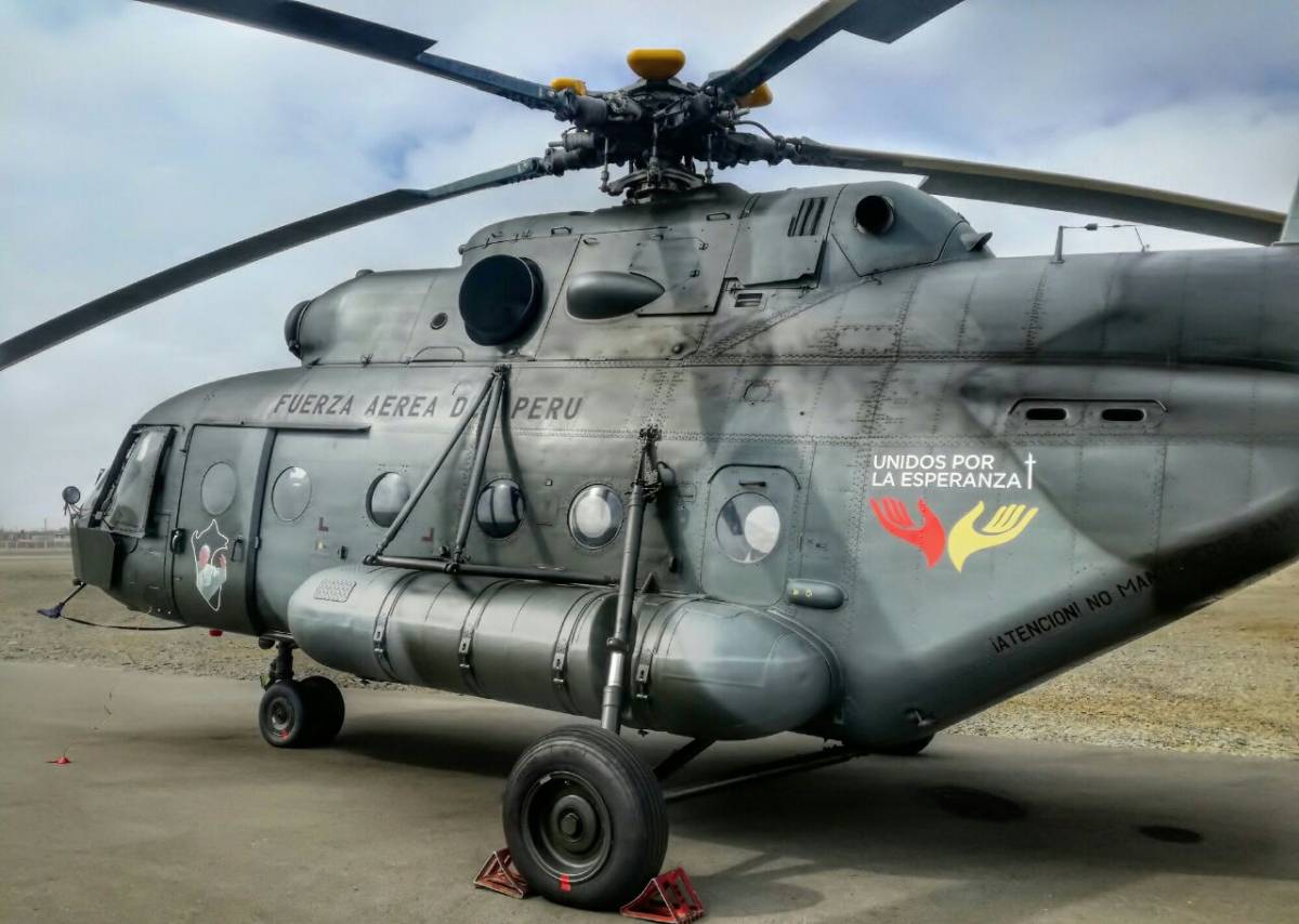 Mi-171Sh Hip H del Grupo Aereo N� 3.
