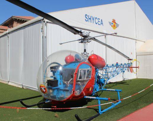 AGUSTA BELL AB47 G-3B. Los primeros ejemplares sirvieron en la Escuela de Helicpteros de Cuatro Vientos a principios de los sesenta.