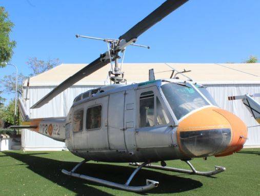 AGUSTA BELL AB-47 J3B-1. Espaa adquiri tres ejemplares en 1965 que fueron destinados al Escuadrn SAR en Getafe.