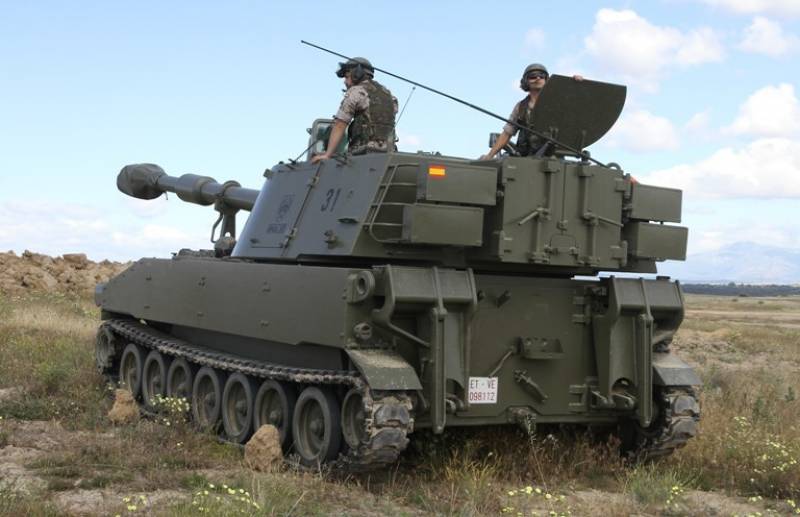 El GACA XII tiene 3 baterías, cada una de las cuales equipada con 6 M-109A5E El GACA XII tiene 3 baterías, cada una de las cuales equipada con 6 M-109A5E