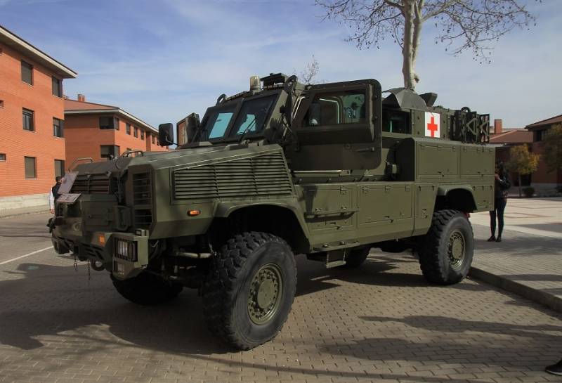 El RG-31 Mk.5E Nyala en su versin de ambulancia.