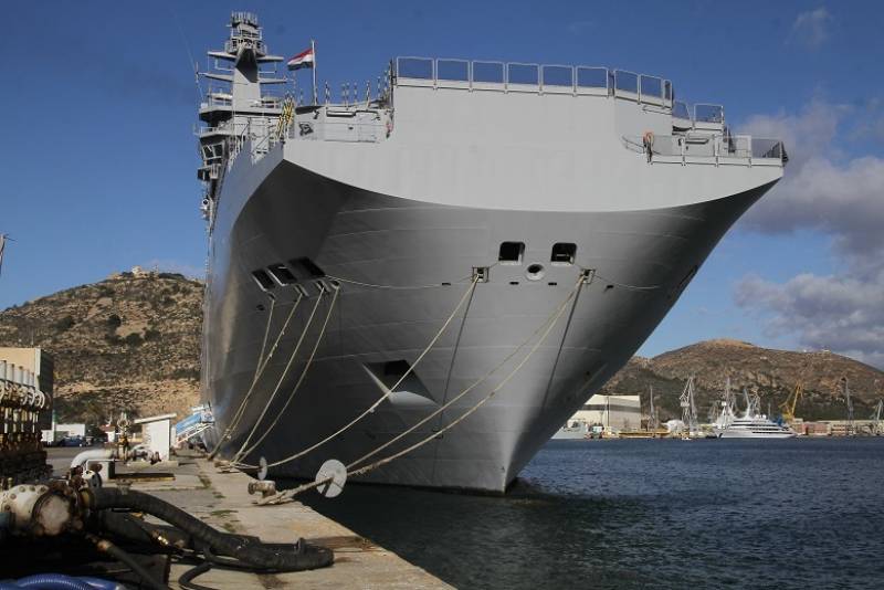 Los más avanzados buques de la Armada de Egipto en España noticia