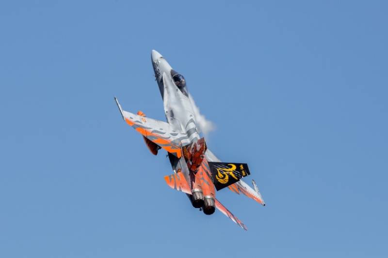 También destaca entre sus cazas la llamativa pintura con la que se decoró el 15-28 con motivo del 25 aniversario en 2010. También destaca entre sus cazas la llamativa pintura con la que se decoró el 15-28 con motivo del 25 aniversario en 2010.